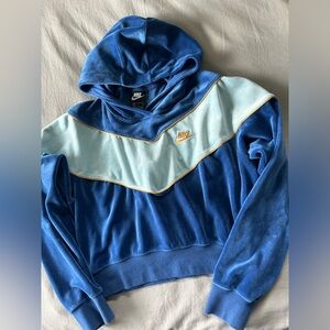 Nike Women's Blue Hoodie
